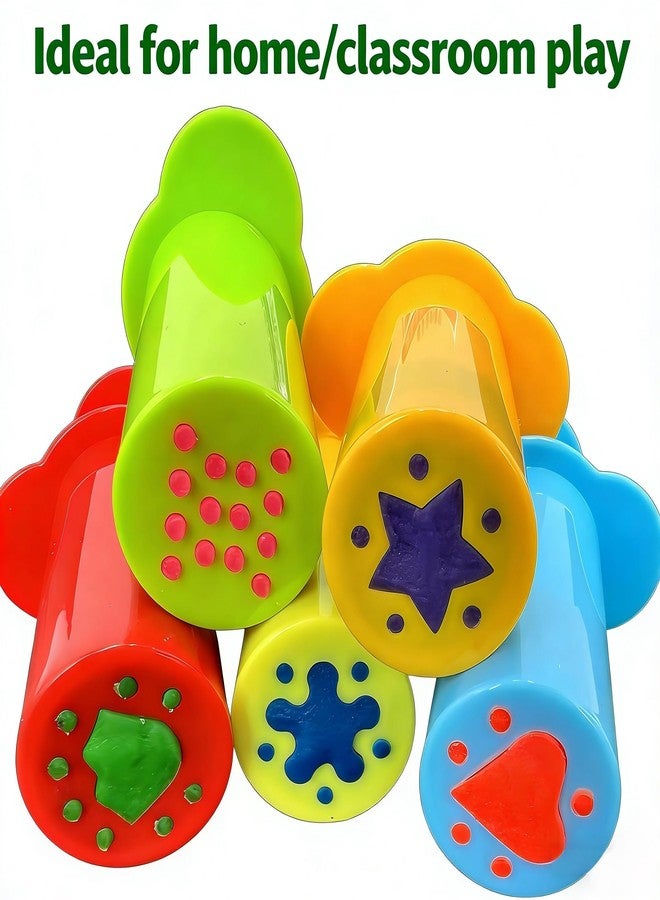 MAGIKON 5-Piece Dough & Clay Tool Set - Dough Extruders for Home, Classroom or Group Play | Kids Art Gift - Image 5